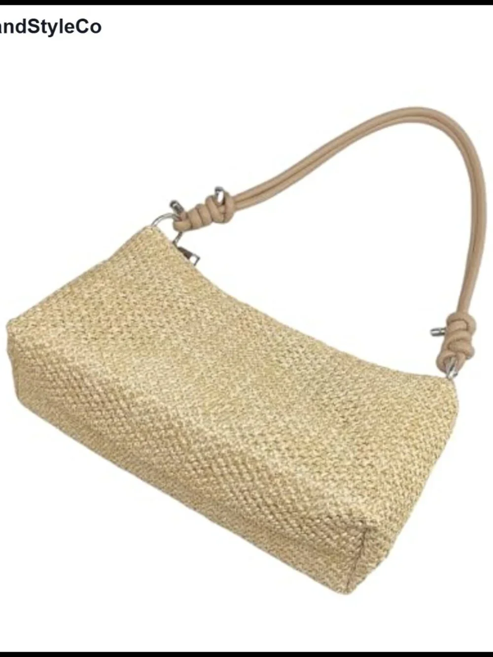 Women Straw Purse Shoulder Handbag Woven Hobo Bag for Beach